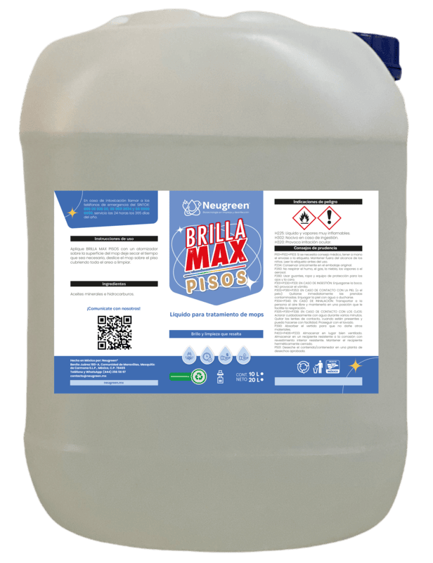 BRILLA MAX PISOS 20L