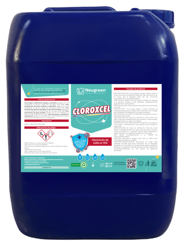 CLOROXCEL AL 13% 20L