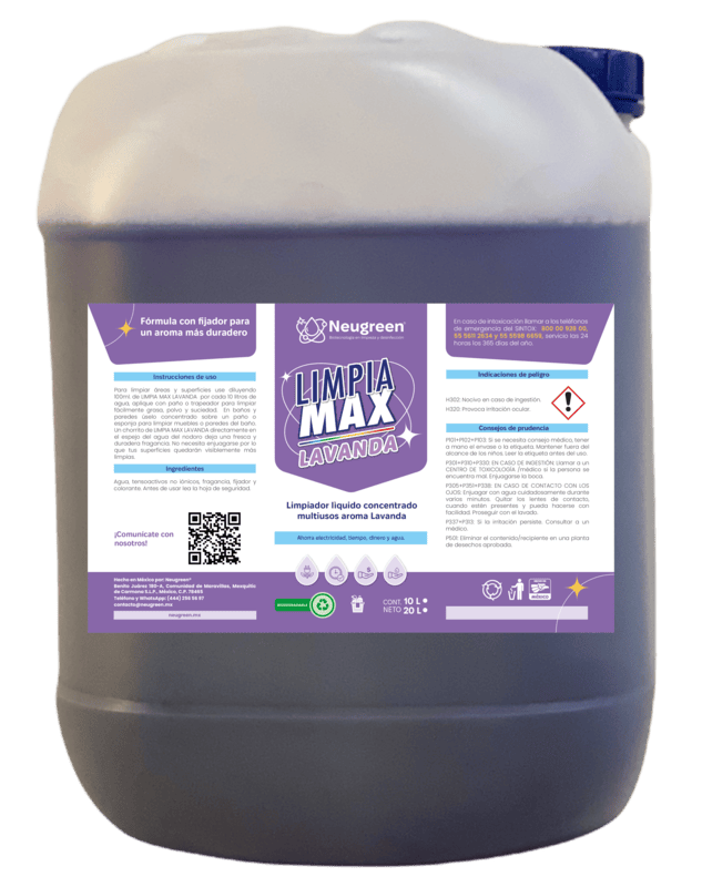 LIMPIA MAX VARIOS AROMAS 20L