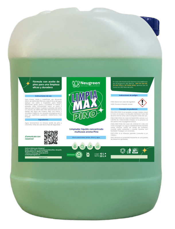 LIMPIA MAX PINO CITRON 20L