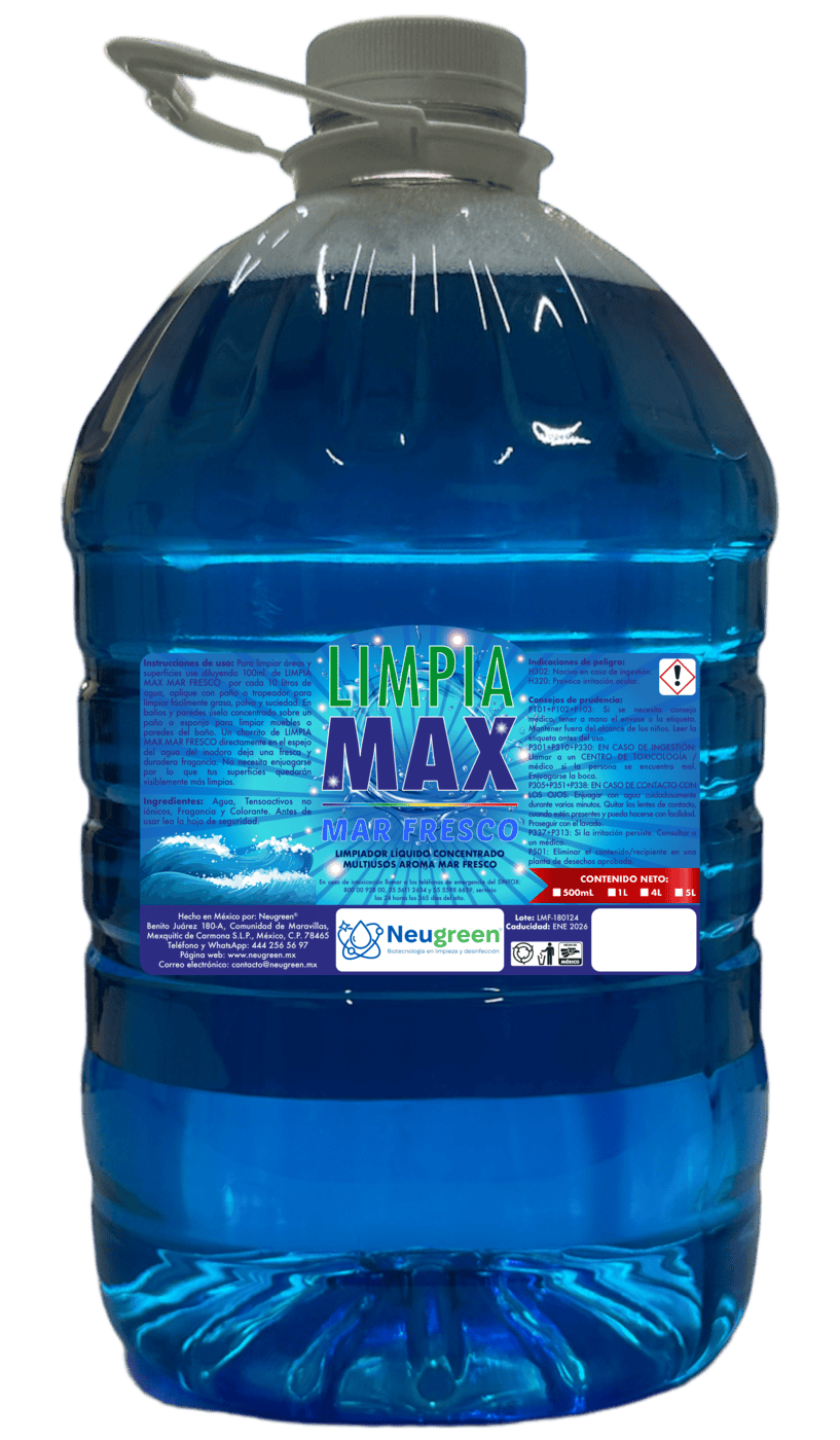 LIMPIA MAX VARIOS AROMAS 5L LIMPIA MAX VARIOS AROMAS 5L
