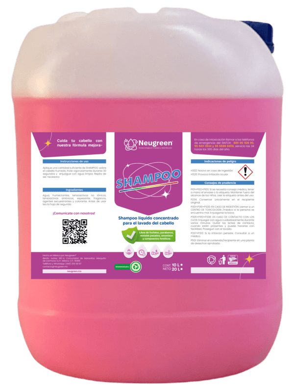 NEUGREEN CARE SHAMPOO 20L